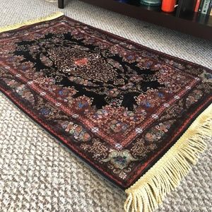 Handmade Silk Carpet “Pacific”